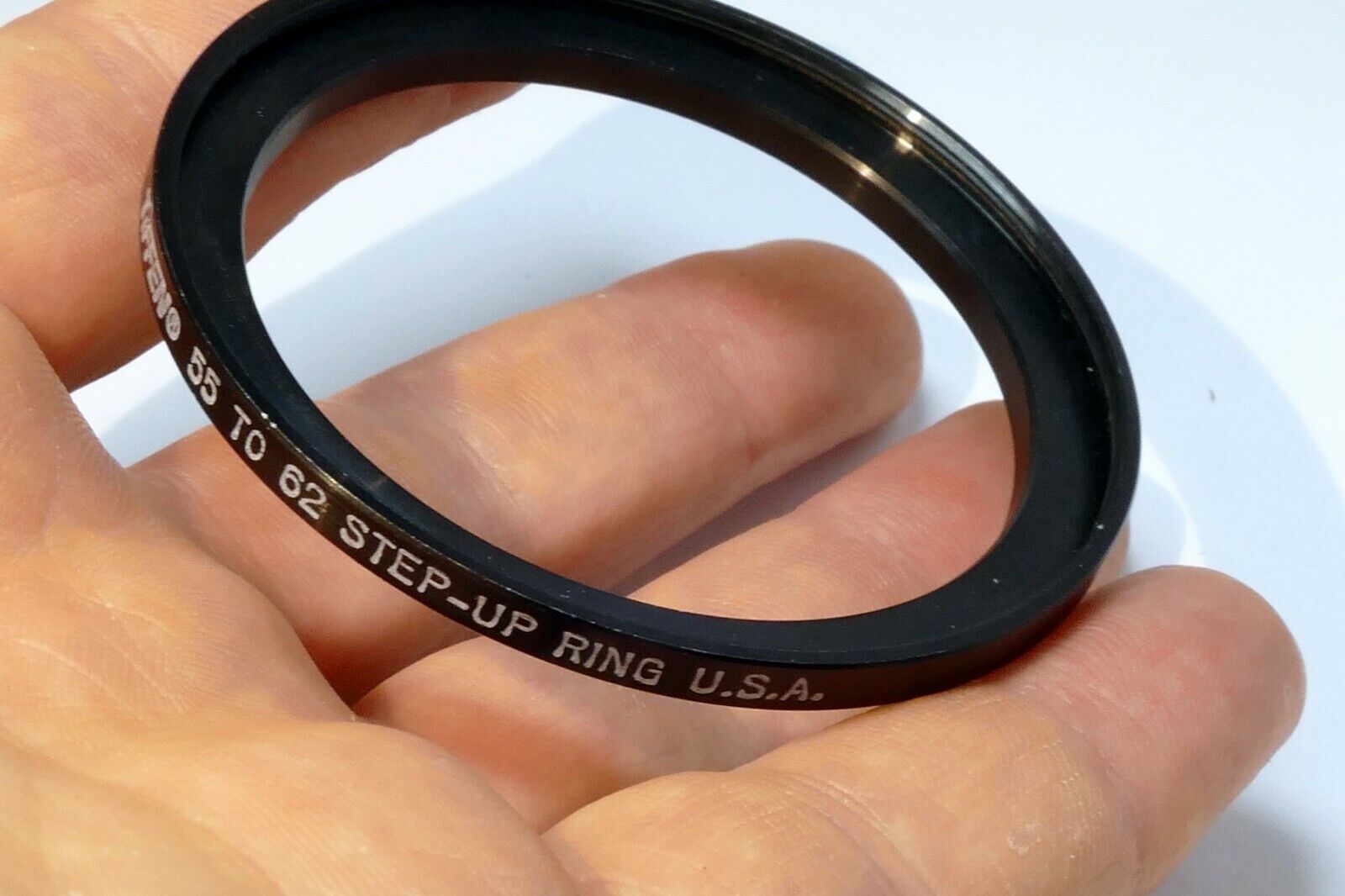 Tiffen 55mm to 62mm ring Metal adapter threaded step-up