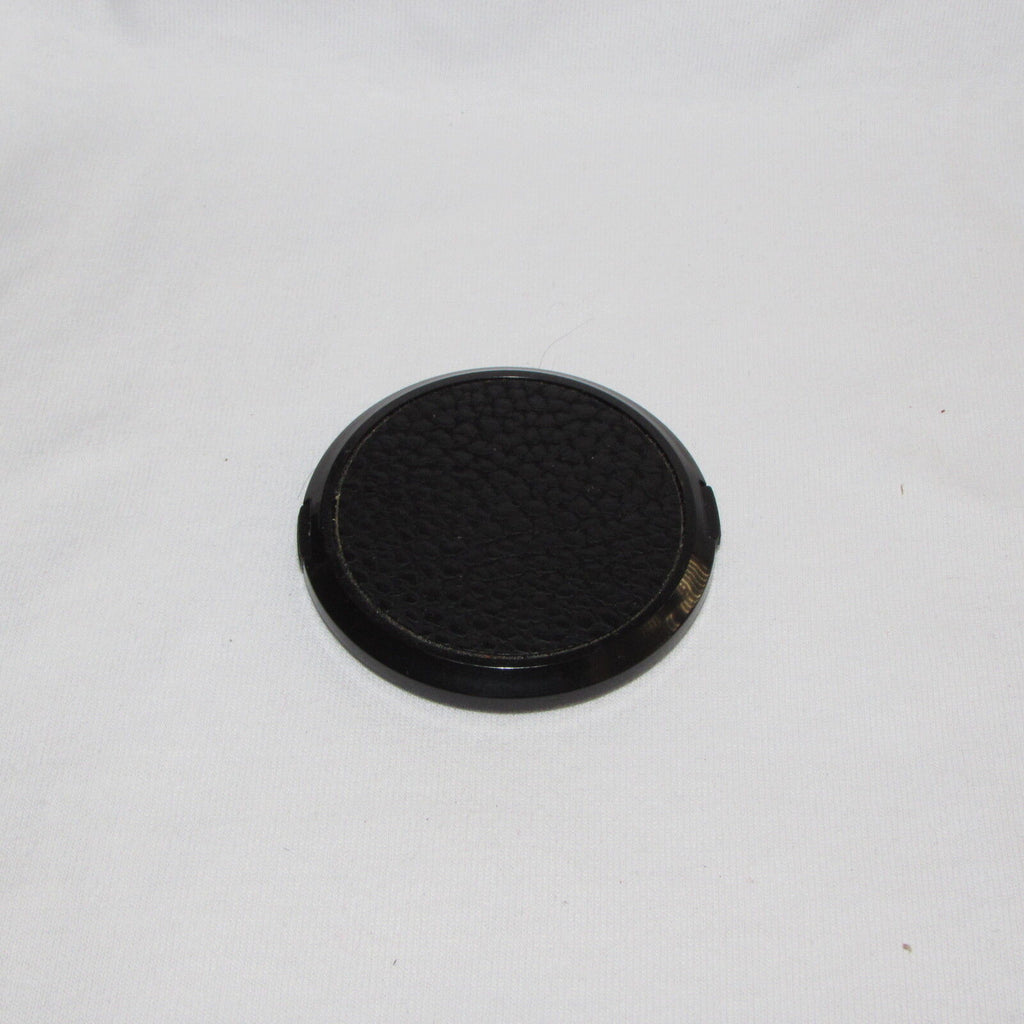 Used 55mm Lens Front Cap Black snap on type plastic B01422