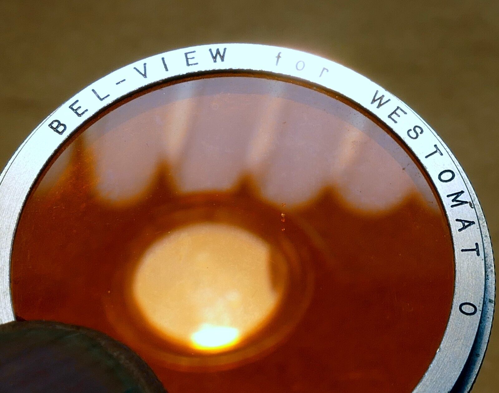 30mm OD Bel-View O Amber Orange Filter for Westomat Terionon F3.5 45mm