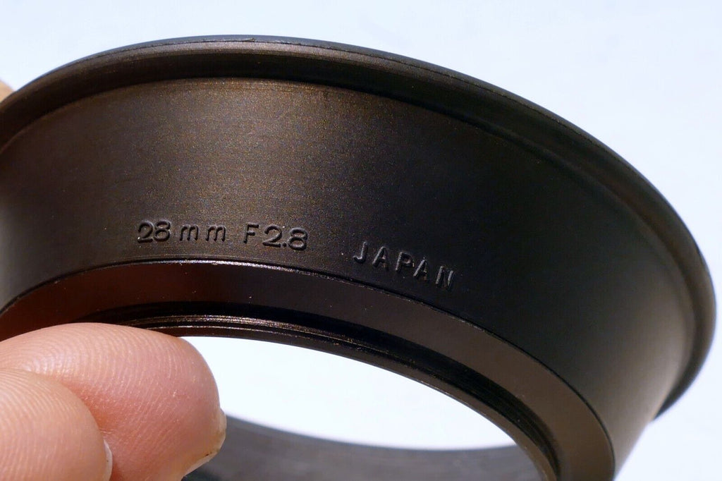 Olympus 49mm  Lens Hood for 28mm f2.9 f2 lenses Zuiko manual focus - OEM