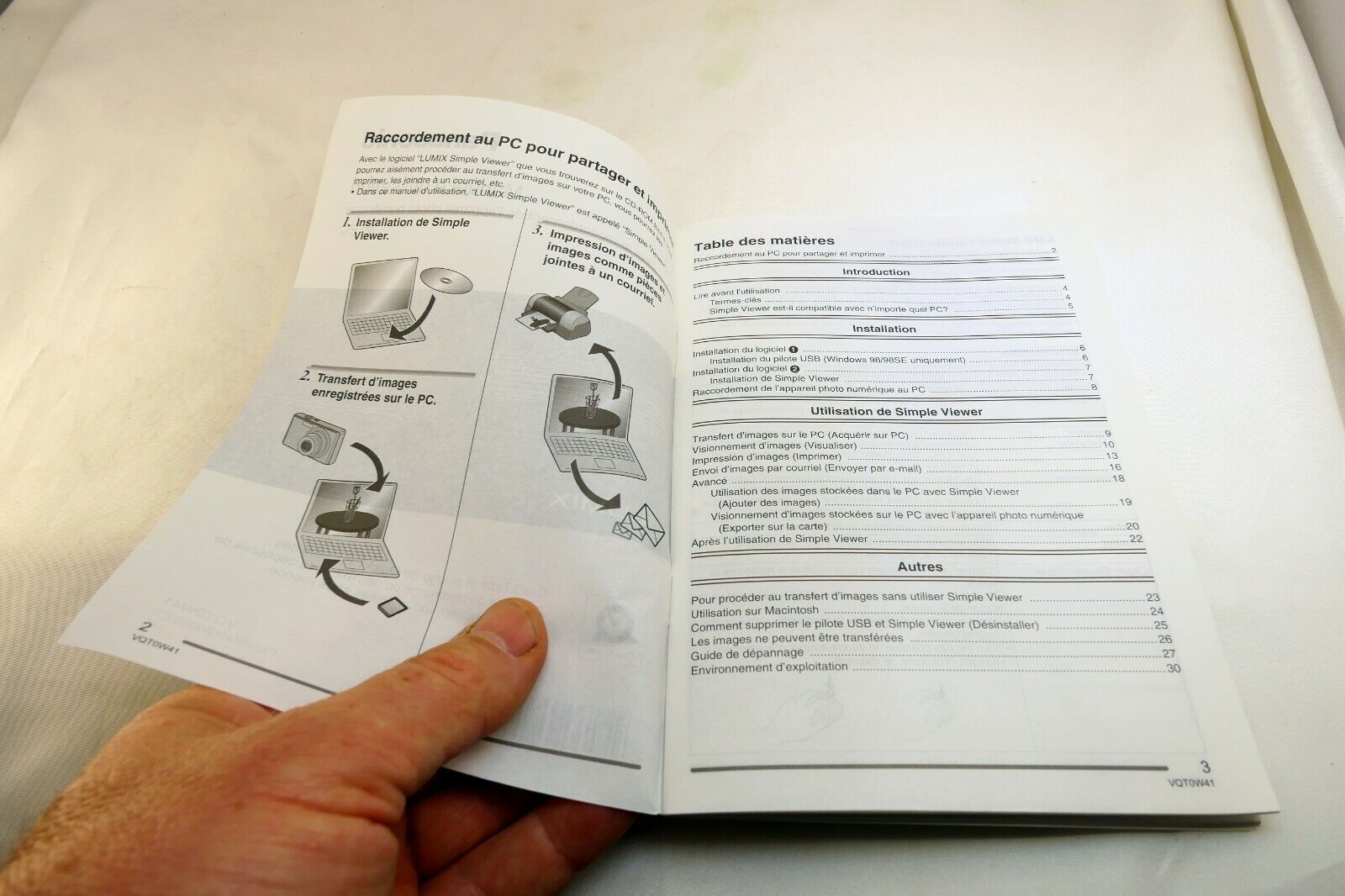 Panasonic Lumix PC Software Guide Manuel D'utilisation English Langue Française