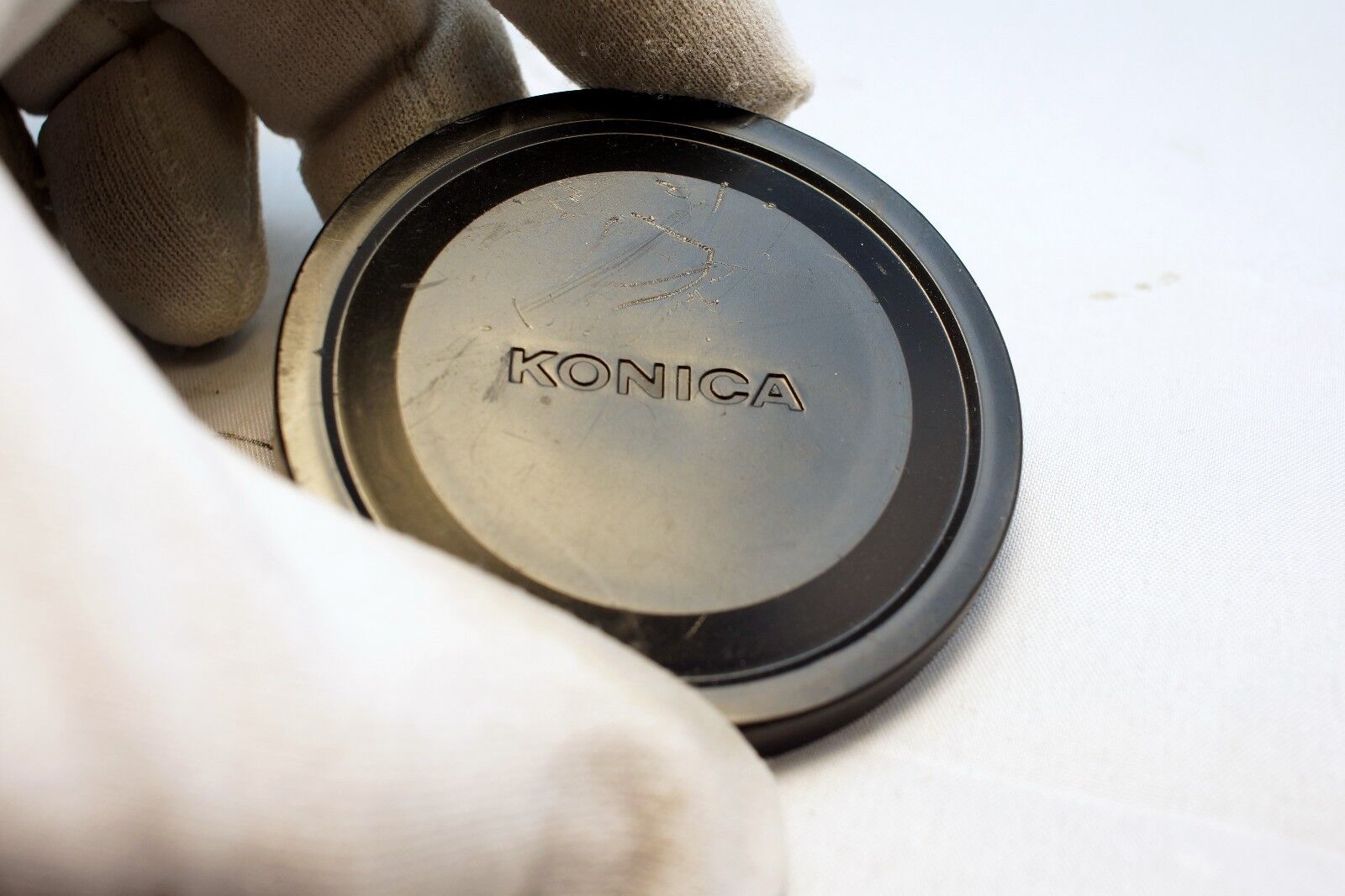 57mm ID Front CAP for 55mm rim KONICA AR  - Japan slip on type Genuine Black