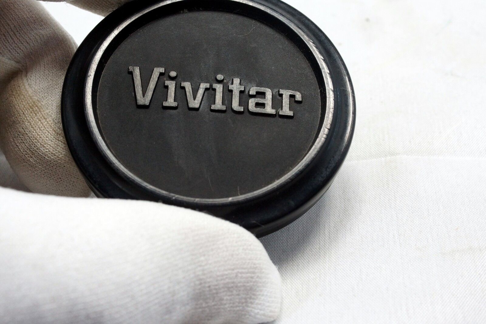 Vivitar 49mm Lens Cap snap on type -  slip on type 51mm ID Genuine Vintage