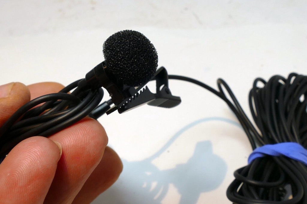 NADY VLM 770 Clip on Lapel Video Camcorder Microphone Omnidirectional 3.5mm