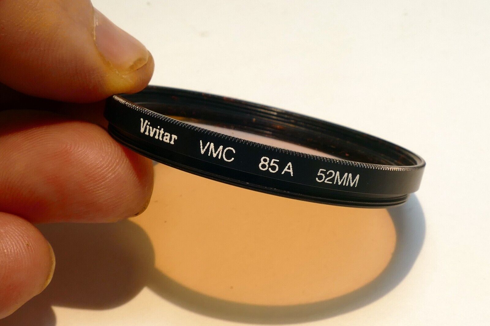 Vivitar VMC 52mm Filter Color Correction 85A lens Multi-Coated