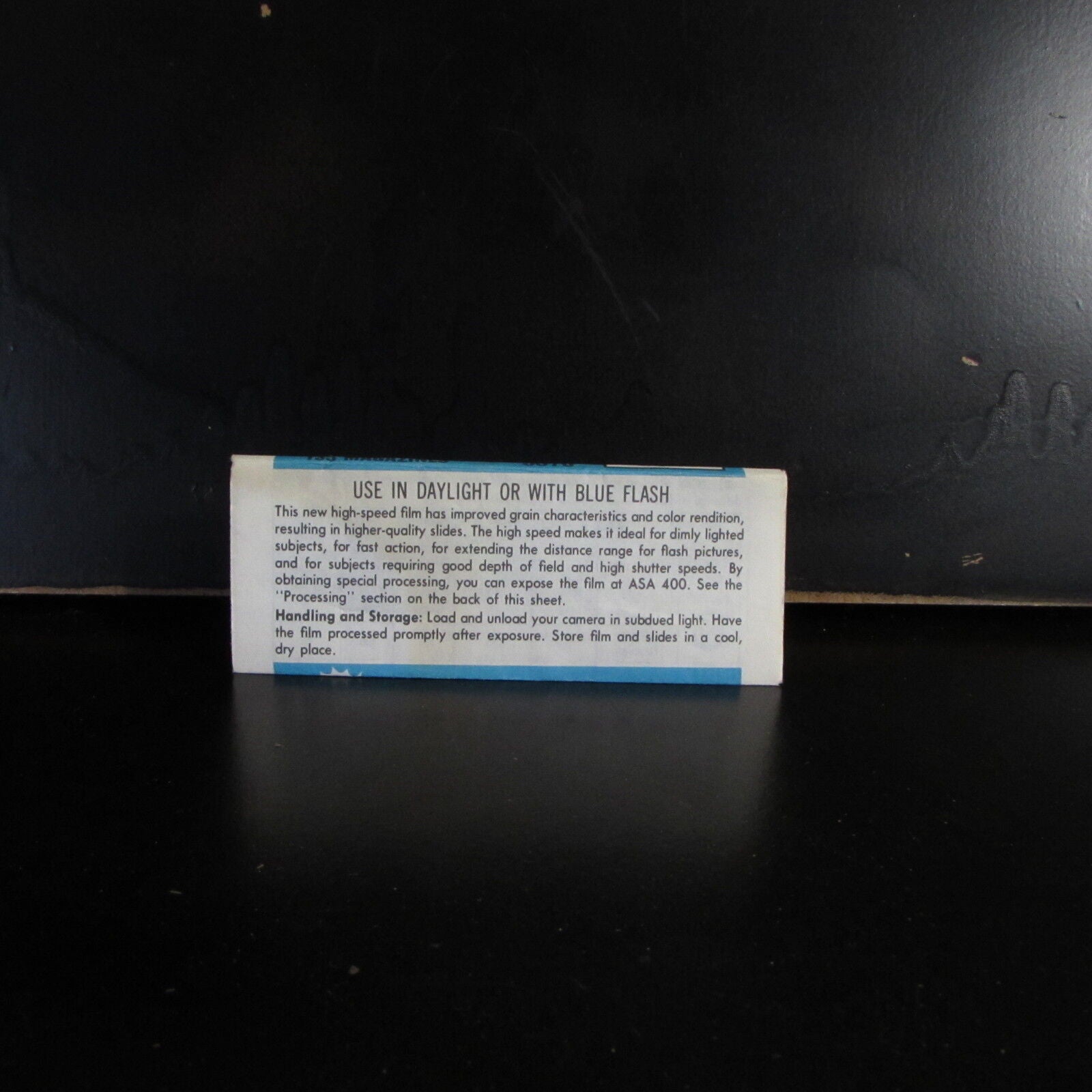 Kodak Ektachrome 200 Daylight Film Guide for color slides 5076 B00127