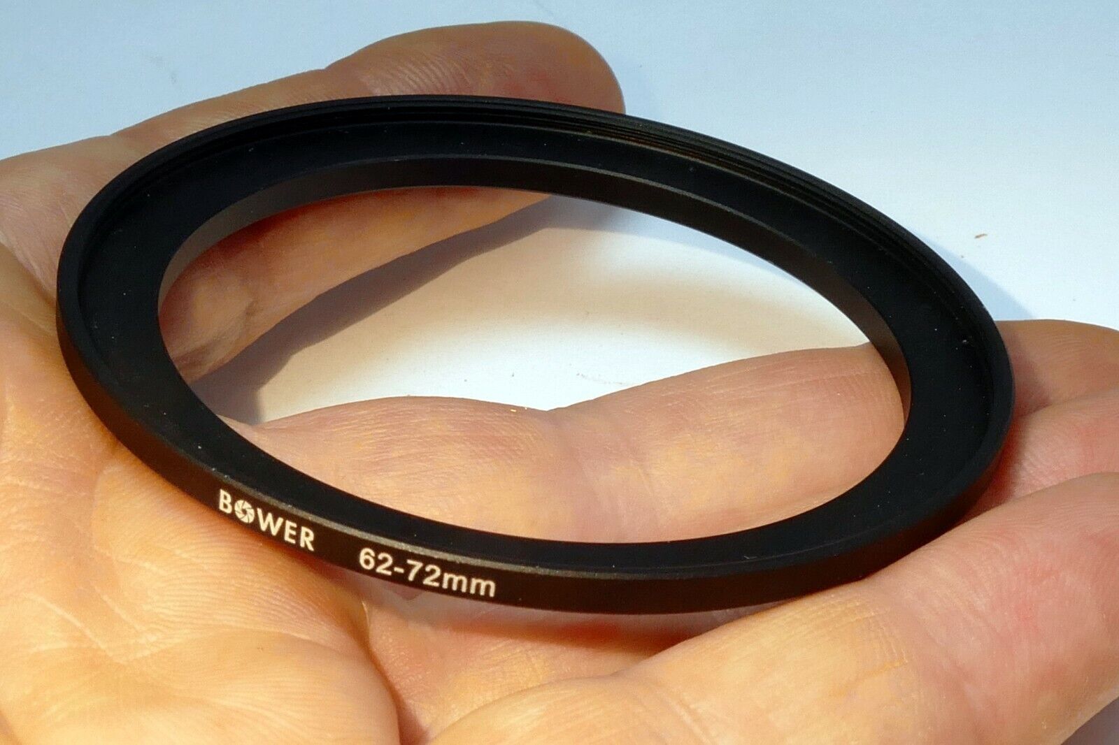 62mm to 72mm  lens ring step Up threaded male to female thin profile wide angle