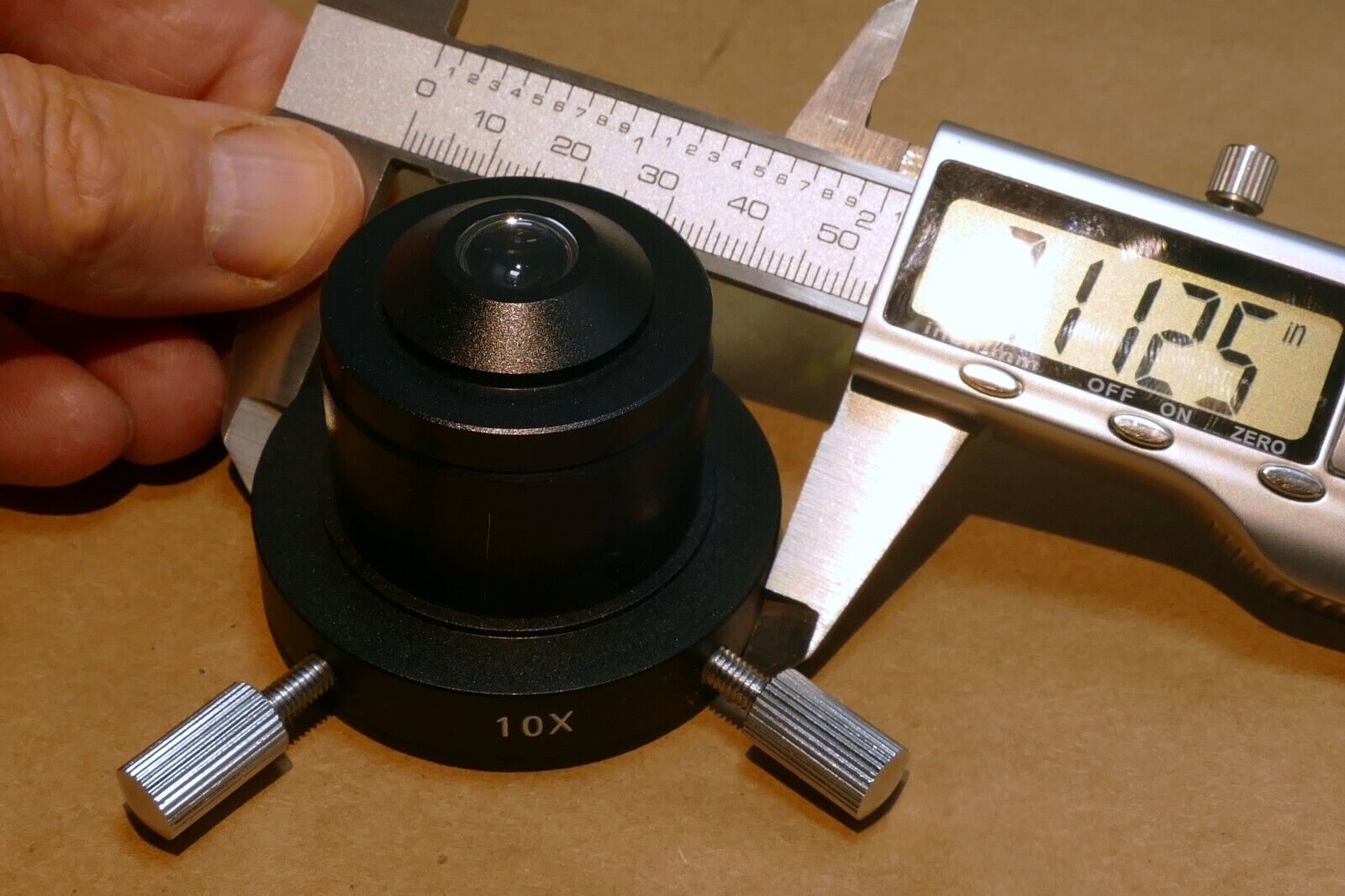 10X OIL contrast ring Darkfield Condenser for Compound Microscopes AmScope