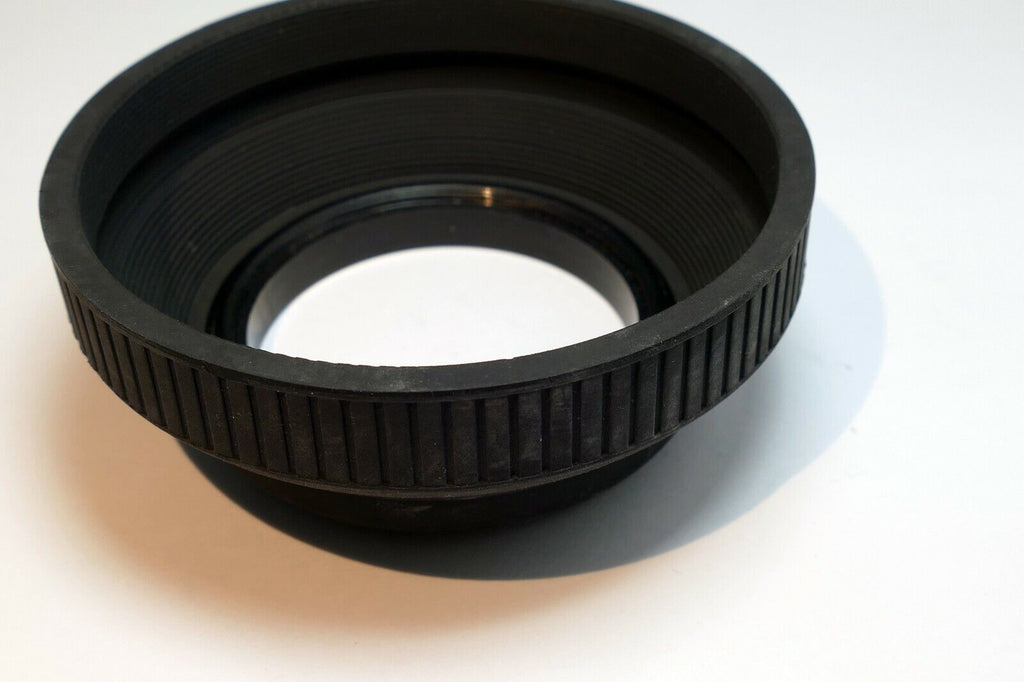 58mm rubber Lens Hood Shade collapsible double threaded short