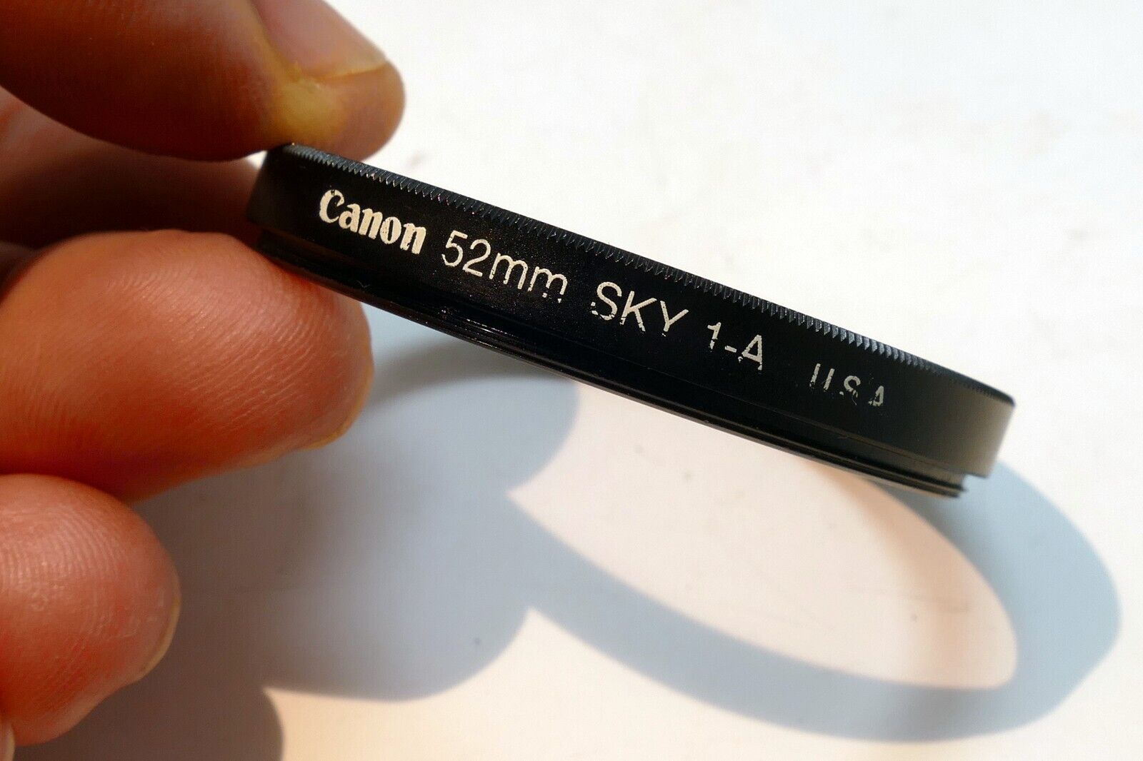 Canon SKY 1A  52mm Lens Filter made in USA Skylight - Genuine OEM for 50mm f1.8