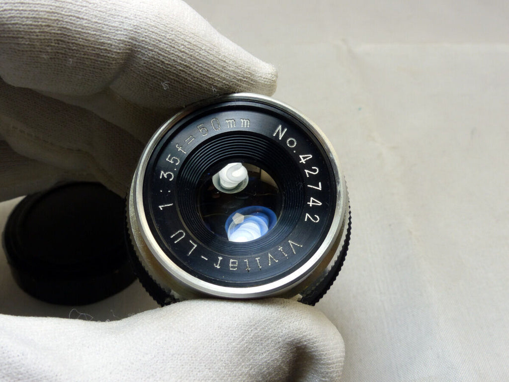 Vivitar LU 50mm f3.5 enlarger lens  ( with fungus or haze )