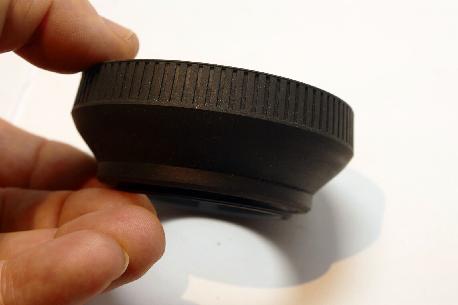 49mm rubber lens hood collapsible double threaded