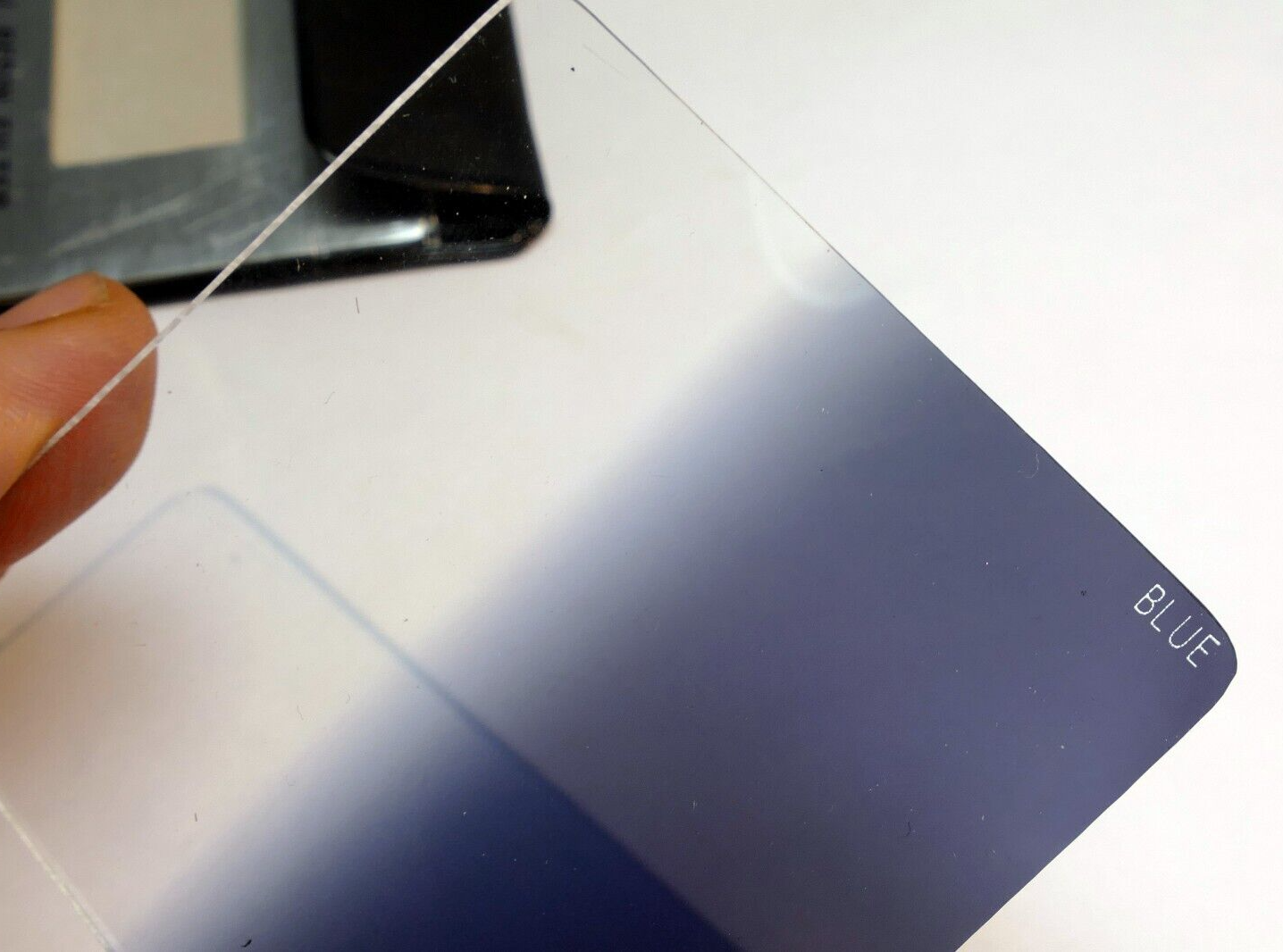 Tristar Blue Color Graduated Gradual Filter 67X67mm square drop in for Cokin A S