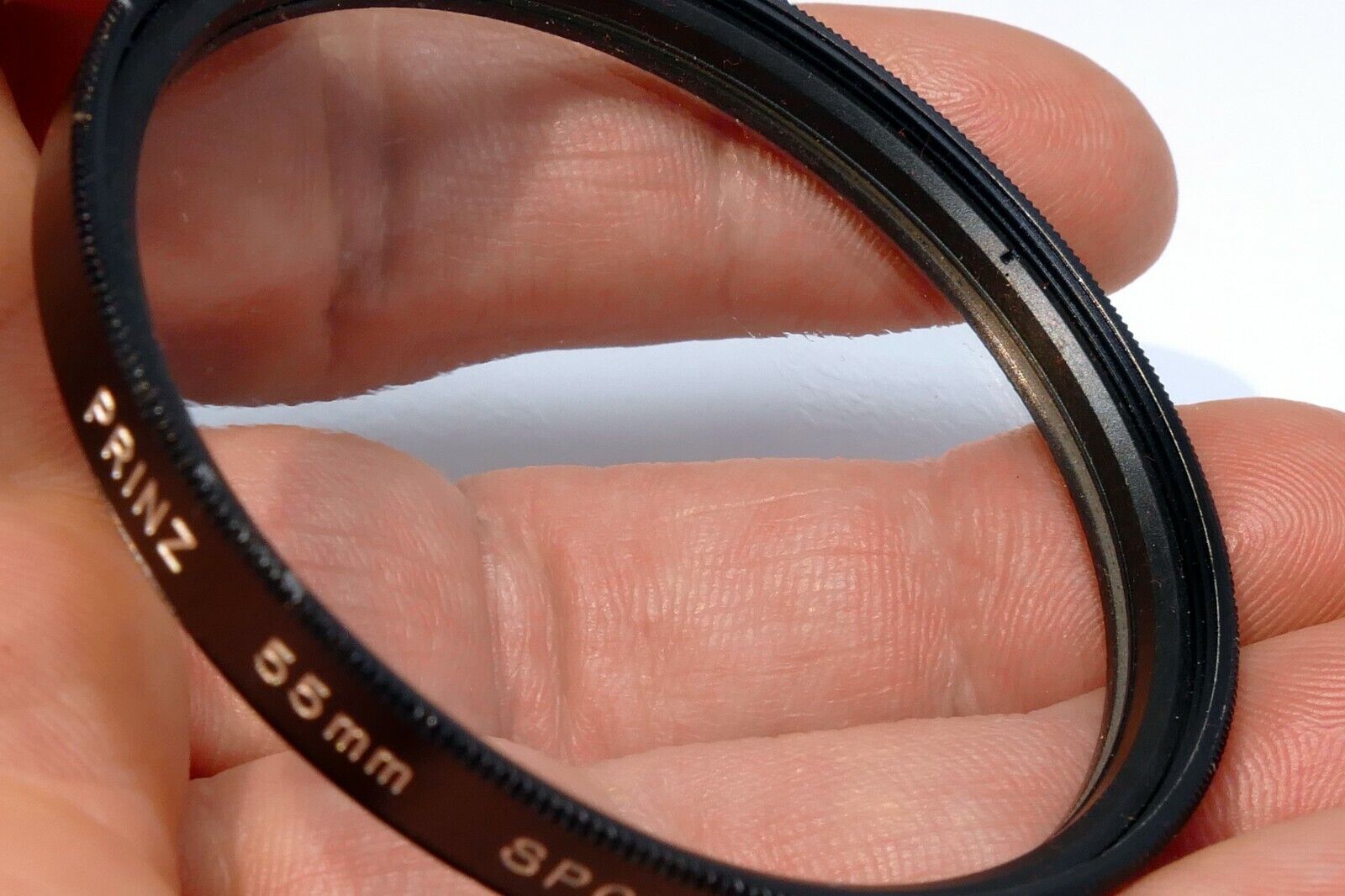 Prinz Spot  55mm Filter 1cm Center clear Diffuser Bokeh for portraiture