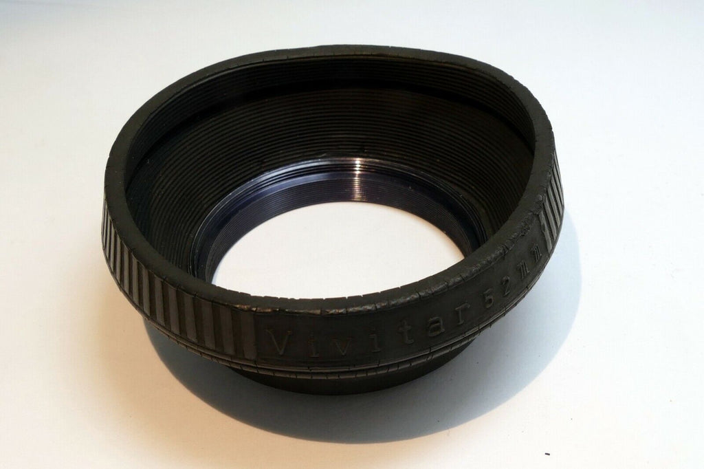 52mm Collapsible Rubber Lens Hood Shade screw in type collapsible f1.7 50mm