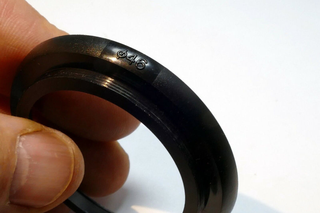 46mm Plastic adapter ring threaded lens ring  step-up to 49mm