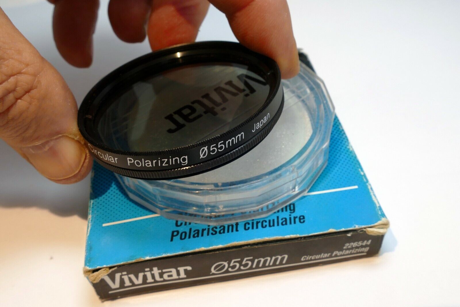 Vivitar 55mm Polarizing Circular Polarizing C-PL Camera Lens Filter