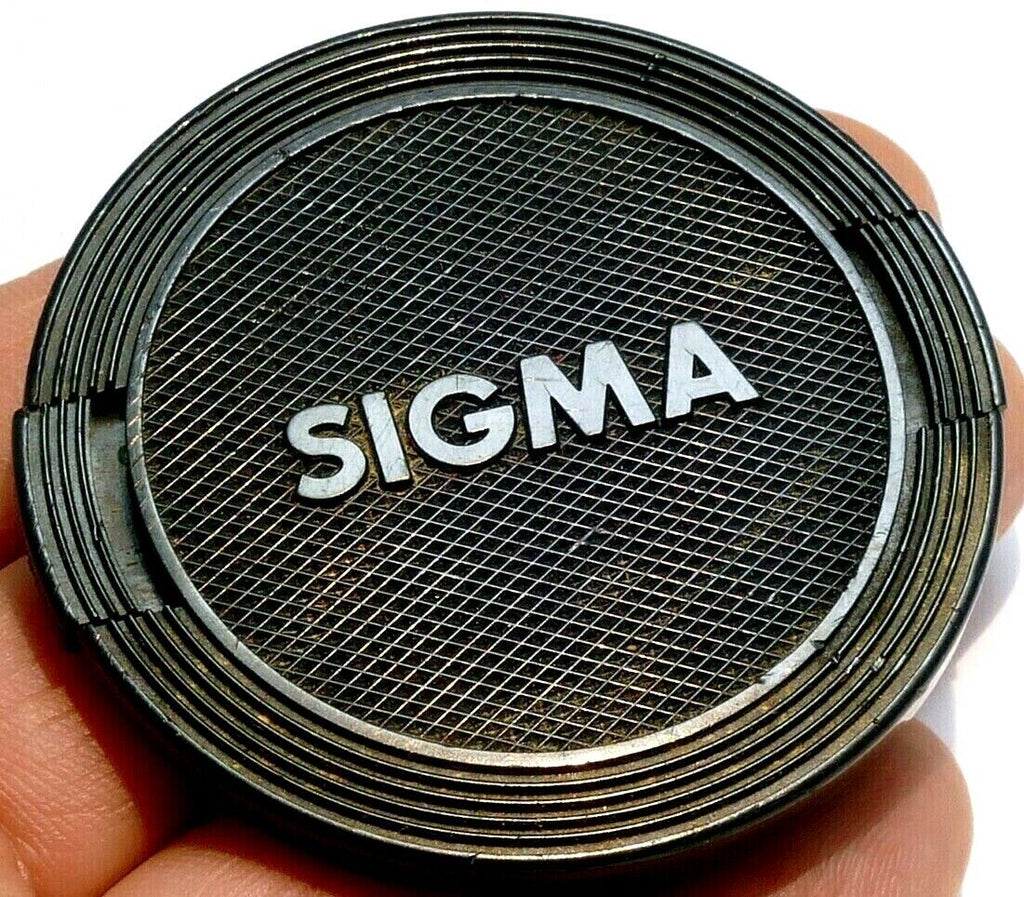 Sigma 55mm Front Lens Cap Made in Japan   snap on type black