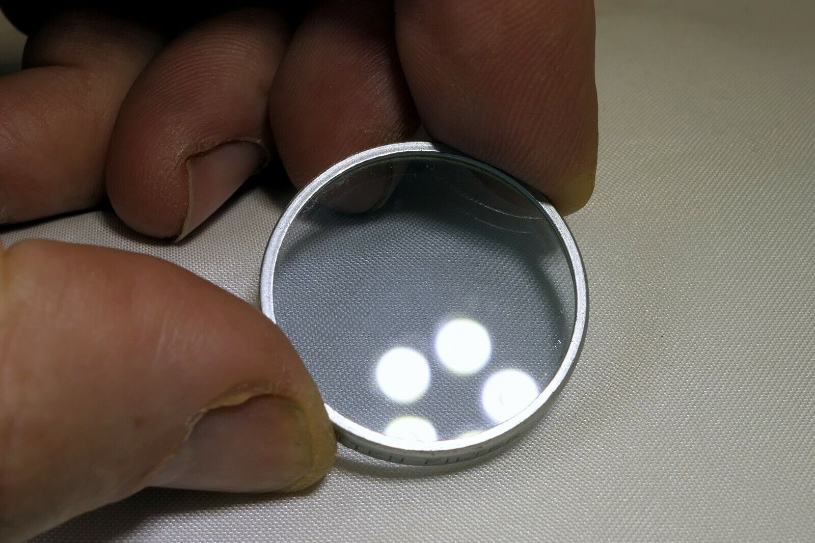 Kodak No 82A glass lens Filter 30mm OD drop in series V #5 Five wratten