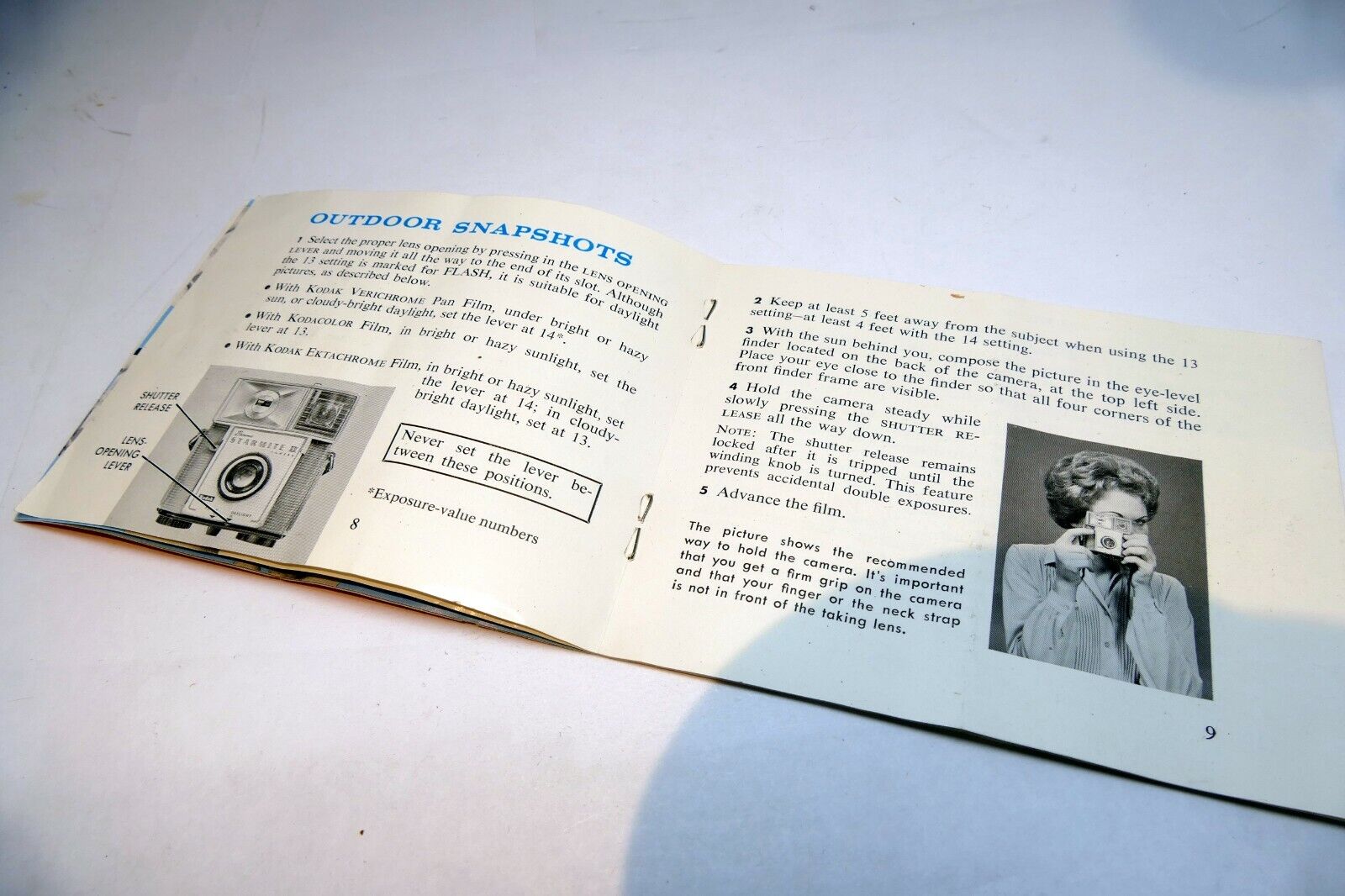 Brownie Starmite II  Photoguide Camera Guide Insturction Manual English