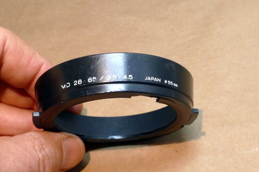 55mm Minolta Lens Hood Shade For 35-105mm f3.5-4.5 AF A Maxxum