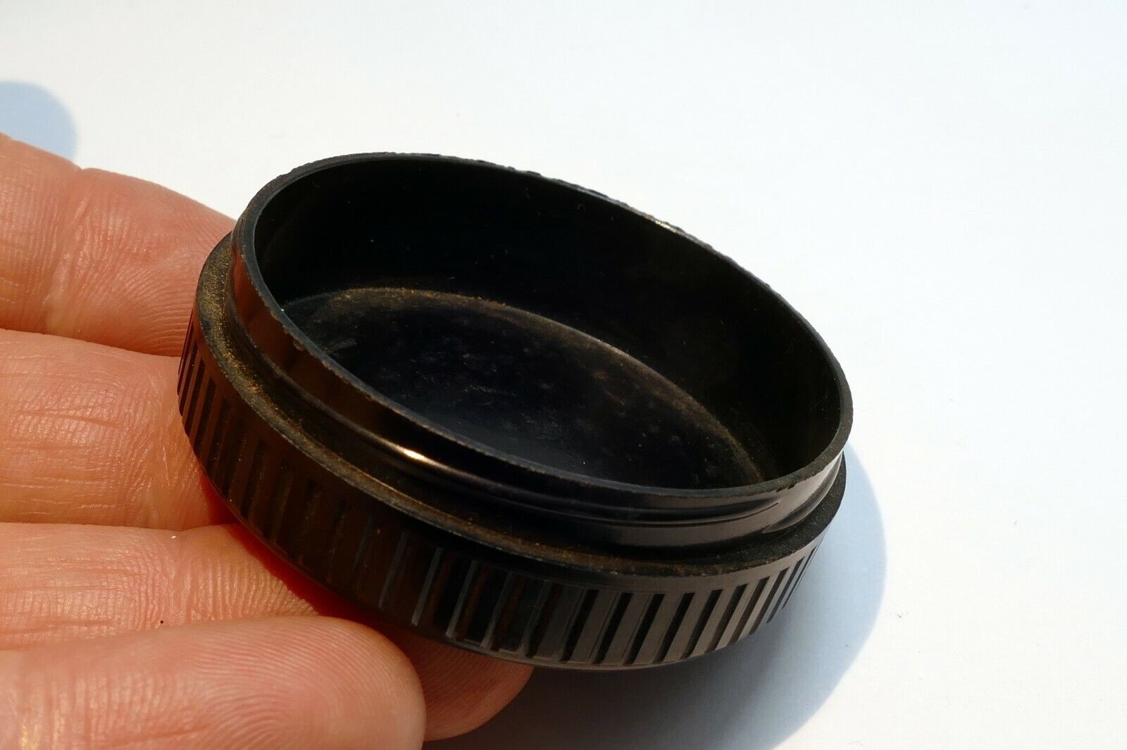 Threaded Lens Cap Dust Cover 53mm OD screw in on type