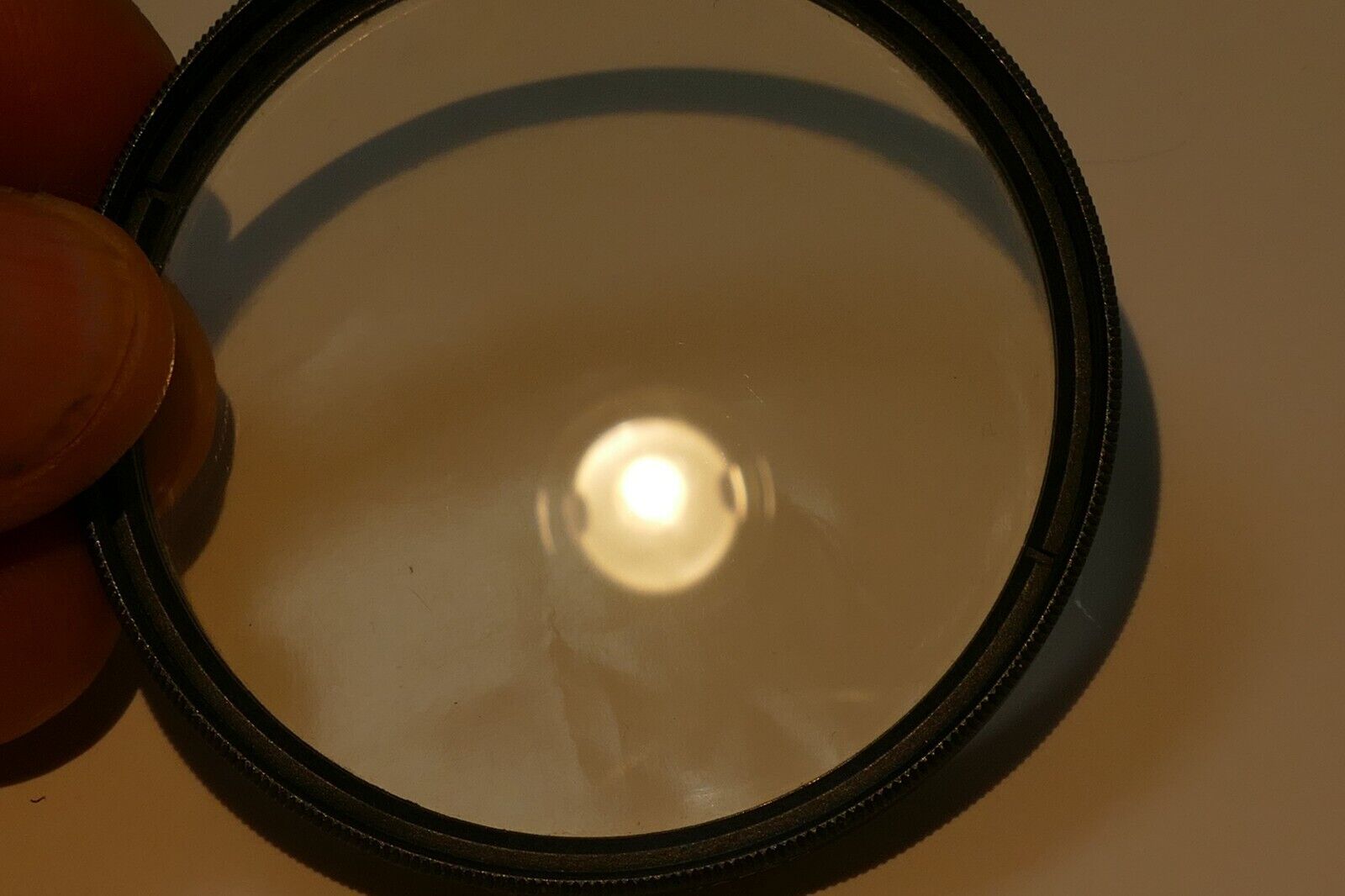 55mm HAZE TIFFEN warming OPTICAL GLASS  Filter UV Made in  Japan