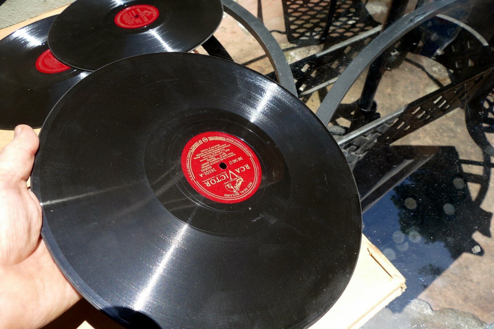 12" 78 RPM Record Set-(7)-Tosca Volume II-Puccini/Set DM-540/Gigli/Fabritiis