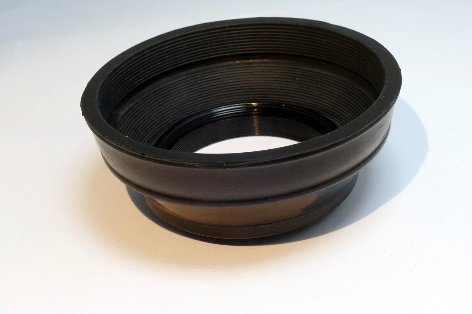 49mm  Rubber Lens Hood Shade  double threaded for 50mm f1.7 f2