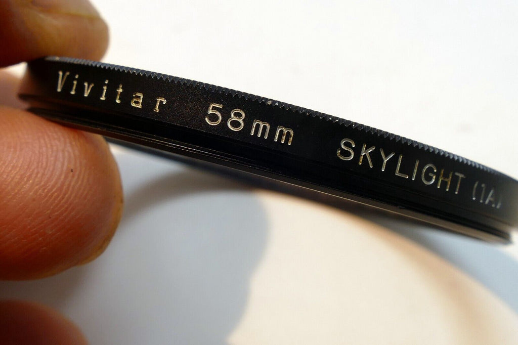 Vivitar Skylight 1A 58mm Lens Filter