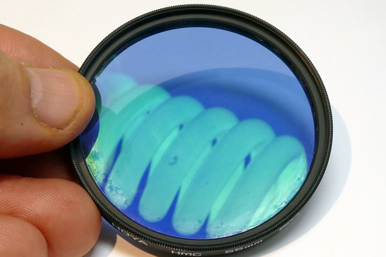 Hoya HMC 55mm Filter 80A  multi-coated deep blue