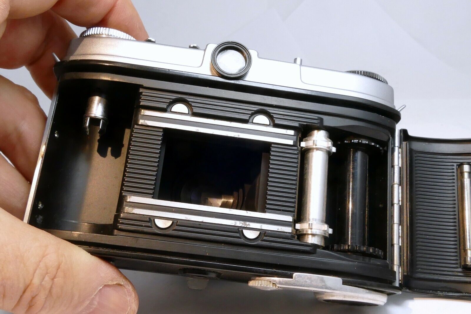 Kodak Retinette rangefinder Camera w/ Schneider 45mm f3.5 Lens AS IS for parts
