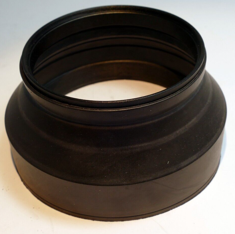 77mm Female Thread Lens Hood Shade rubber collapsible threaded