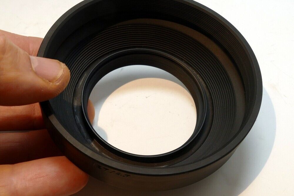 Mamiya 55mm Rubber Lens Hood Shade for 127mm f4.7 UNIVERSAL Press Sekor P