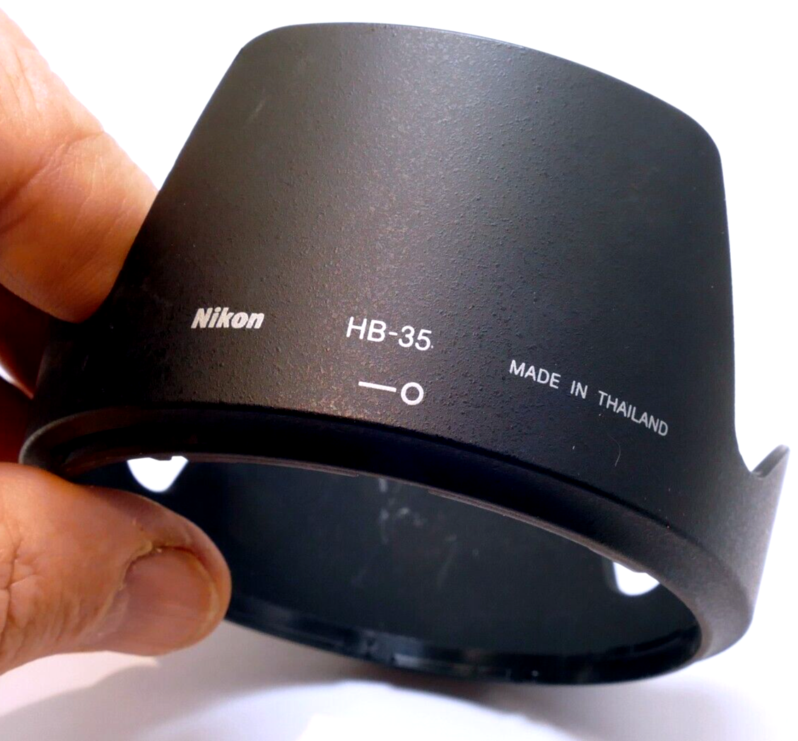 Nikon HB-35 Lens Hood Shade For 18-200mm VR II Nikkor AF-S Genuine - MINT