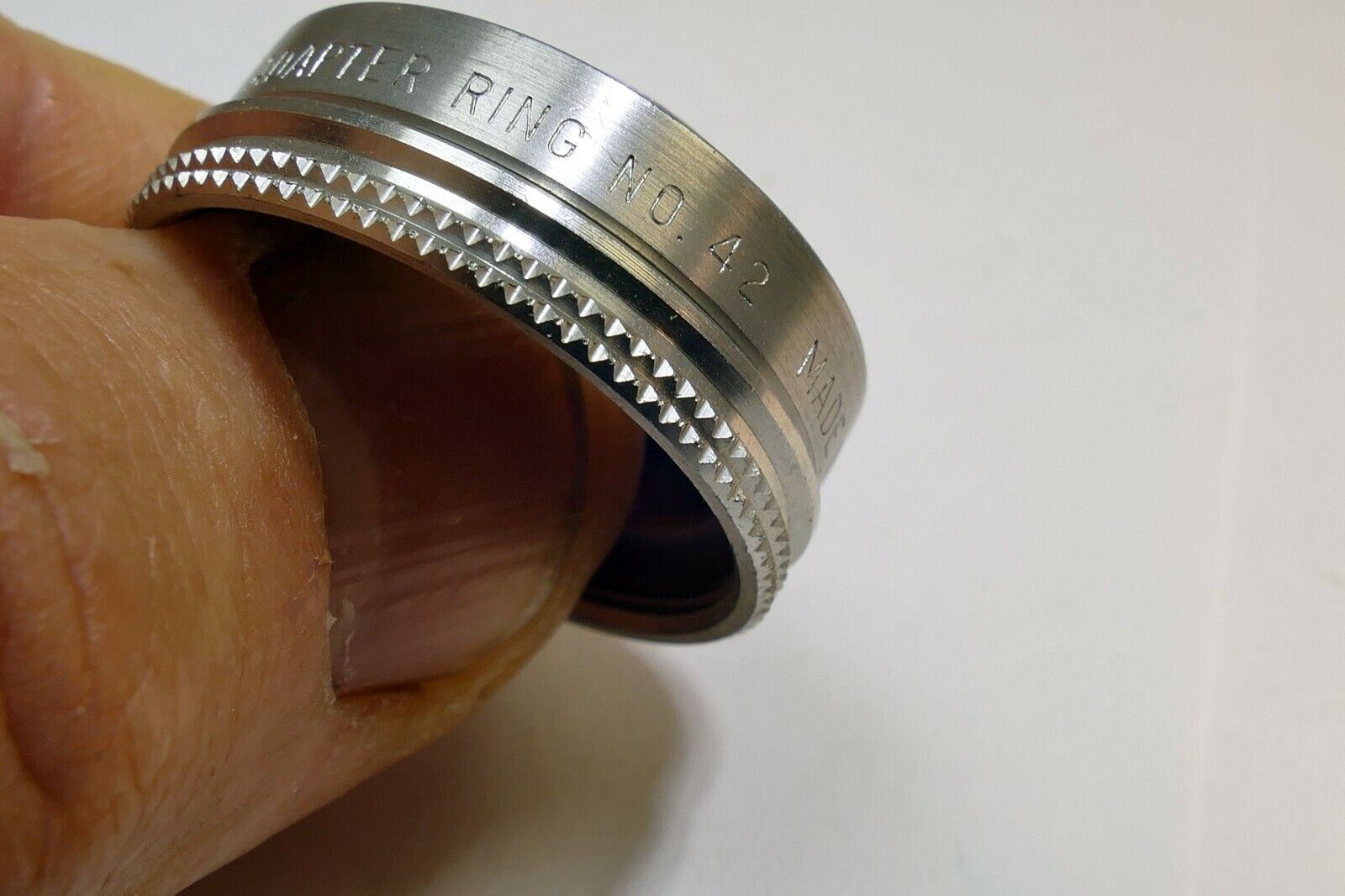 KODAK drop in Filter Holder No. 42 screw in type 15mm OD (for series IV filters)