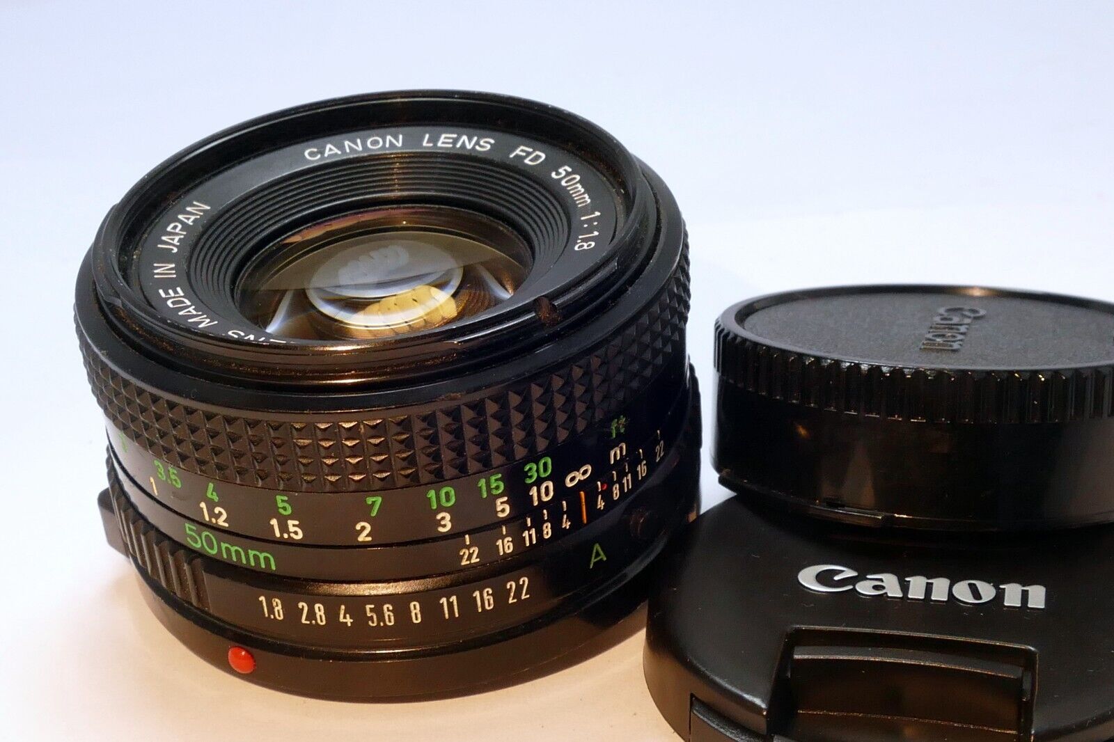 Canon FD 50mm f/1.8 FAST New FD 50mm 1.8 50/1.8 FD Prime Lens Canon CNFD50MMF1P8