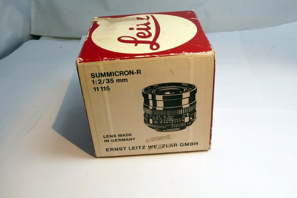 Empty Box for 11115 Leica Leitz Wetzlar Summicron-R F2.0/ 35mm Lens f2 Lens
