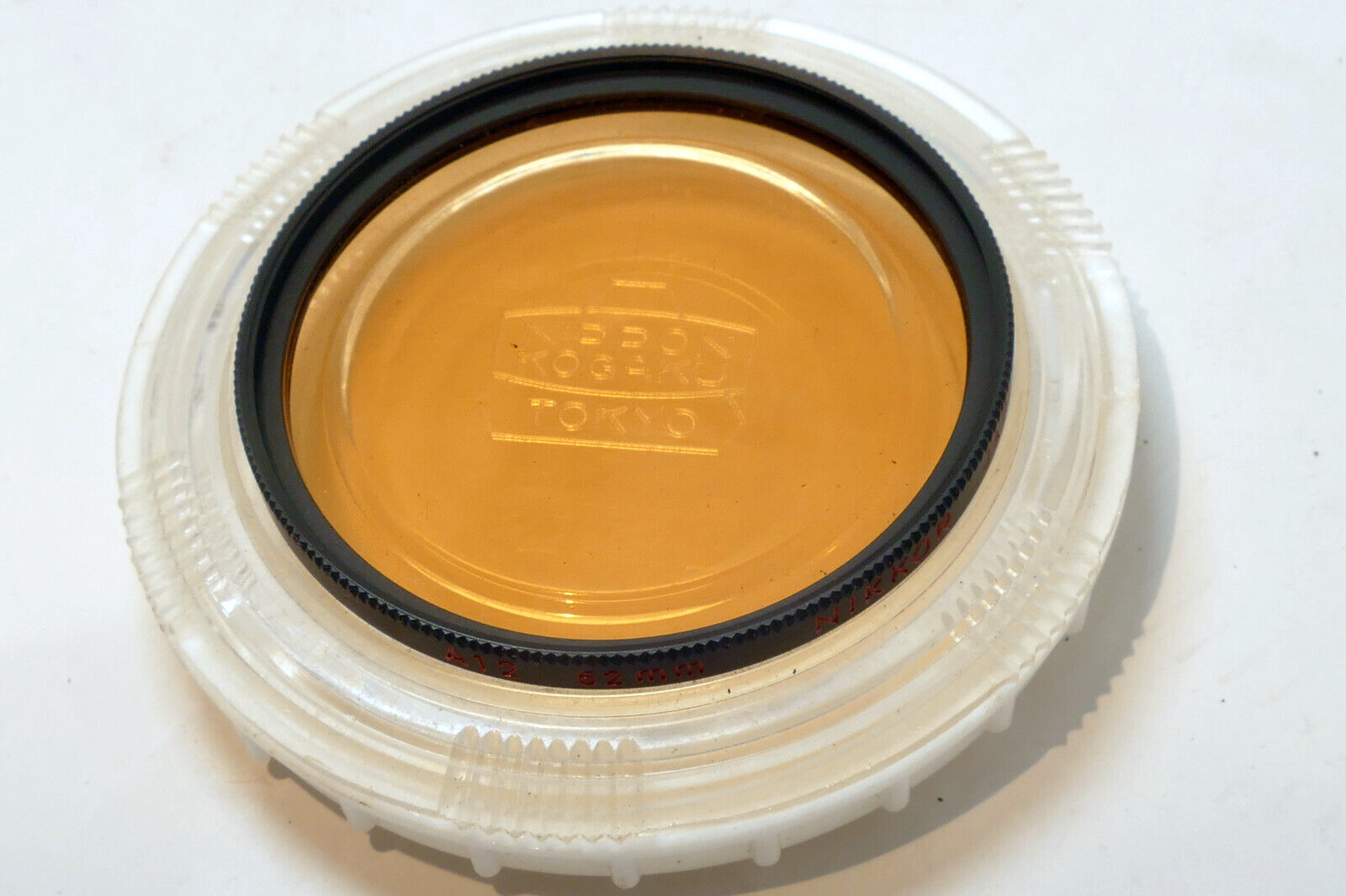 Nikon A12 52mm Filter Japan Nikkor Amber Orange - Genuine  OEM