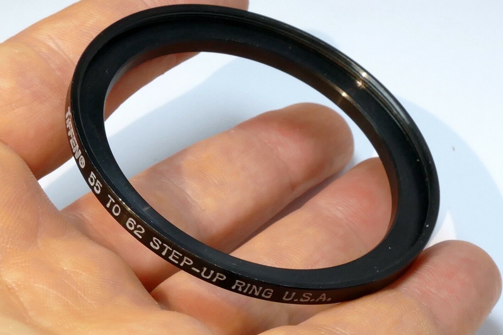 Tiffen 55mm to 62mm ring Metal adapter threaded step-up