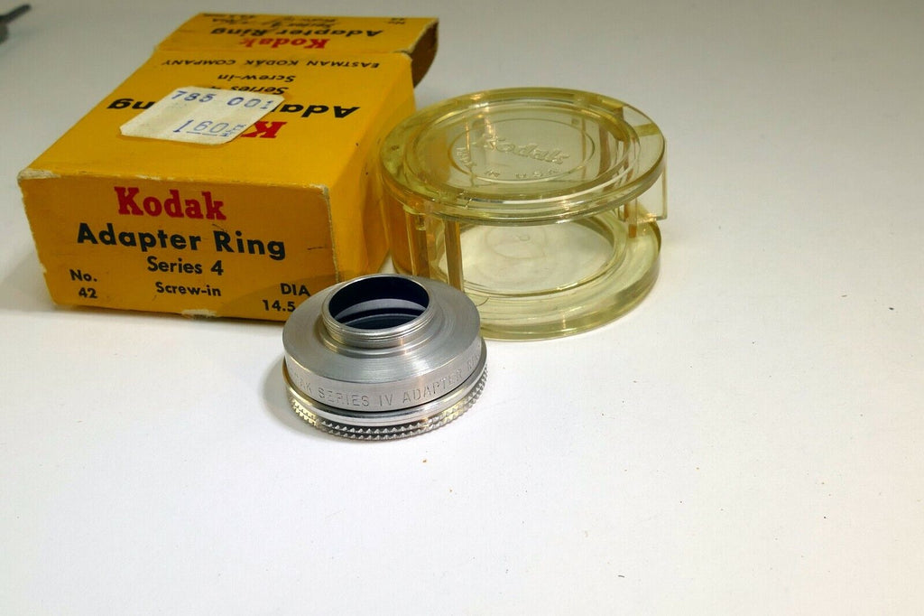 Kodak series 4 IV Adapter No. 42 slip on  to 14.5mm threaded Filter Ring holder