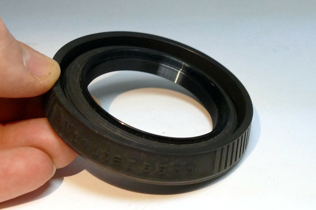 55mm rubber lens hood shade Vivitar ( hard rubber rigid )