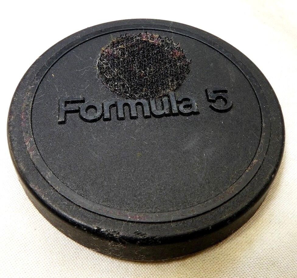 Formula 5 Plastic 57-58mm Lens Front Cap Slip on  vintage