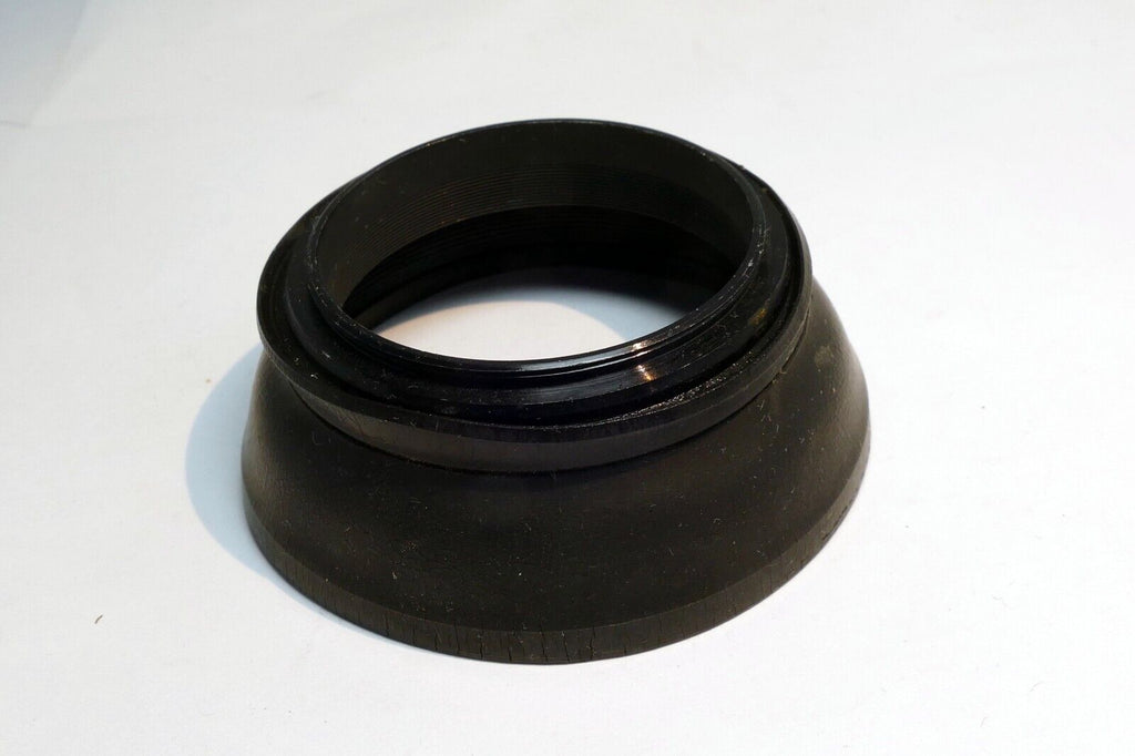 Vivitar 49mm Metal Lens Hood Shade rubber rigid threaded