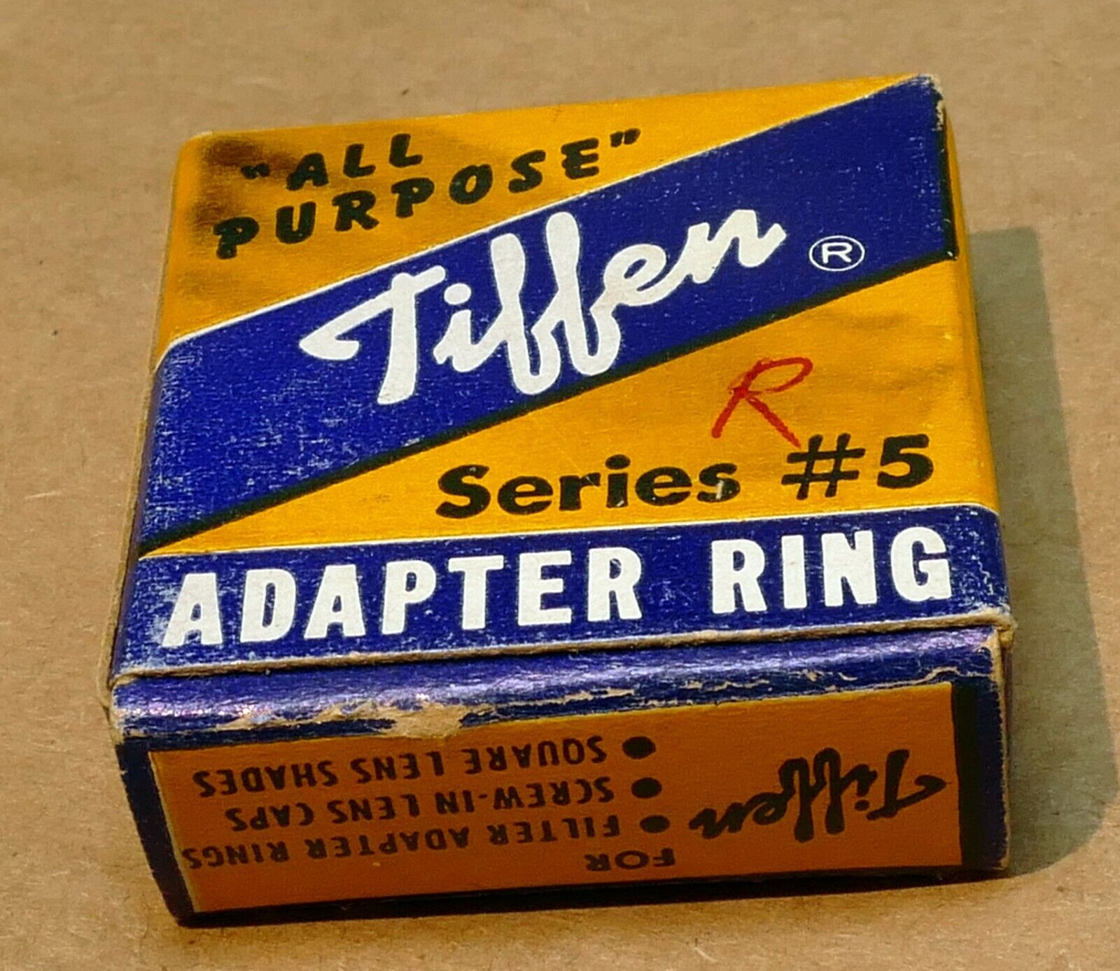 Retaining ring for Tiffen  Series 5 with +2 lens close up  - Rollei | Yashica