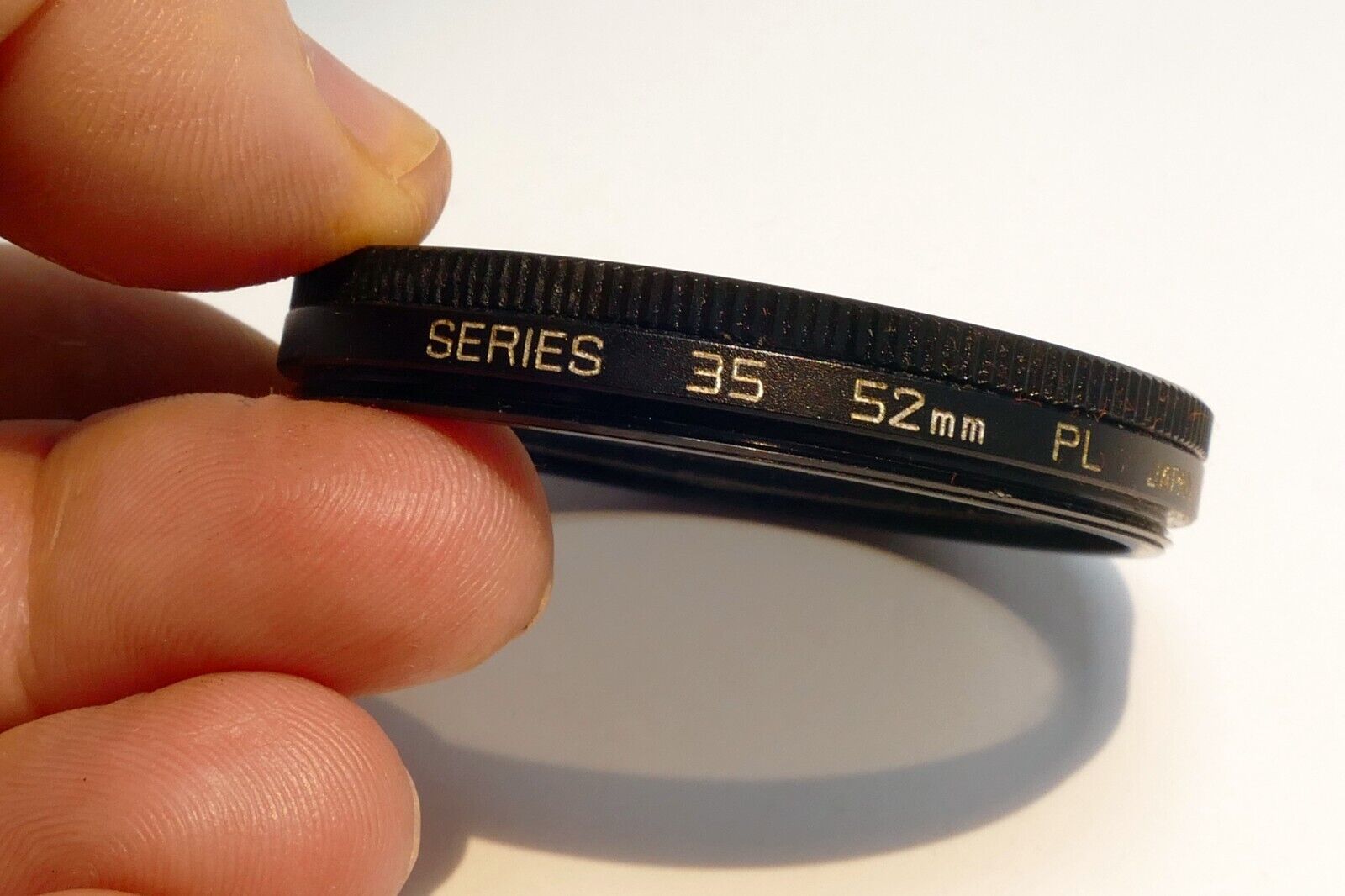 series 35  52mm Lens Filter  PL Polar Polarizer