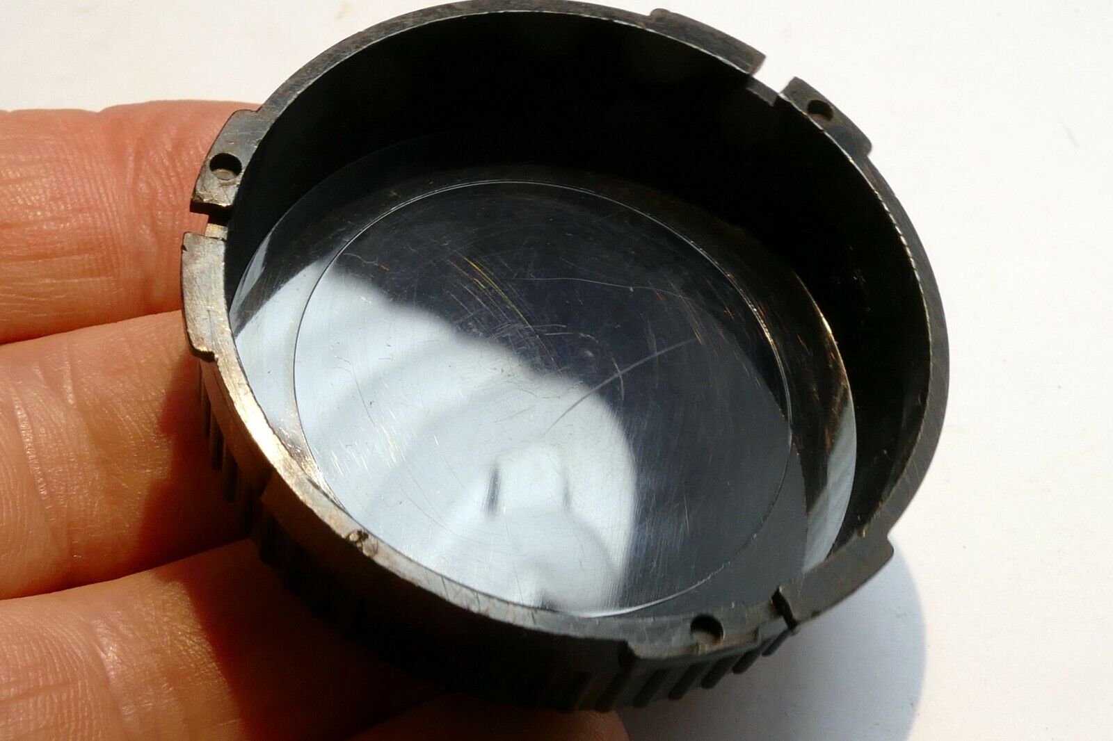 "C" Rear FD cap Lens Plastic Canon FD manual focus breech lock 28mm f2.5 Vivitar