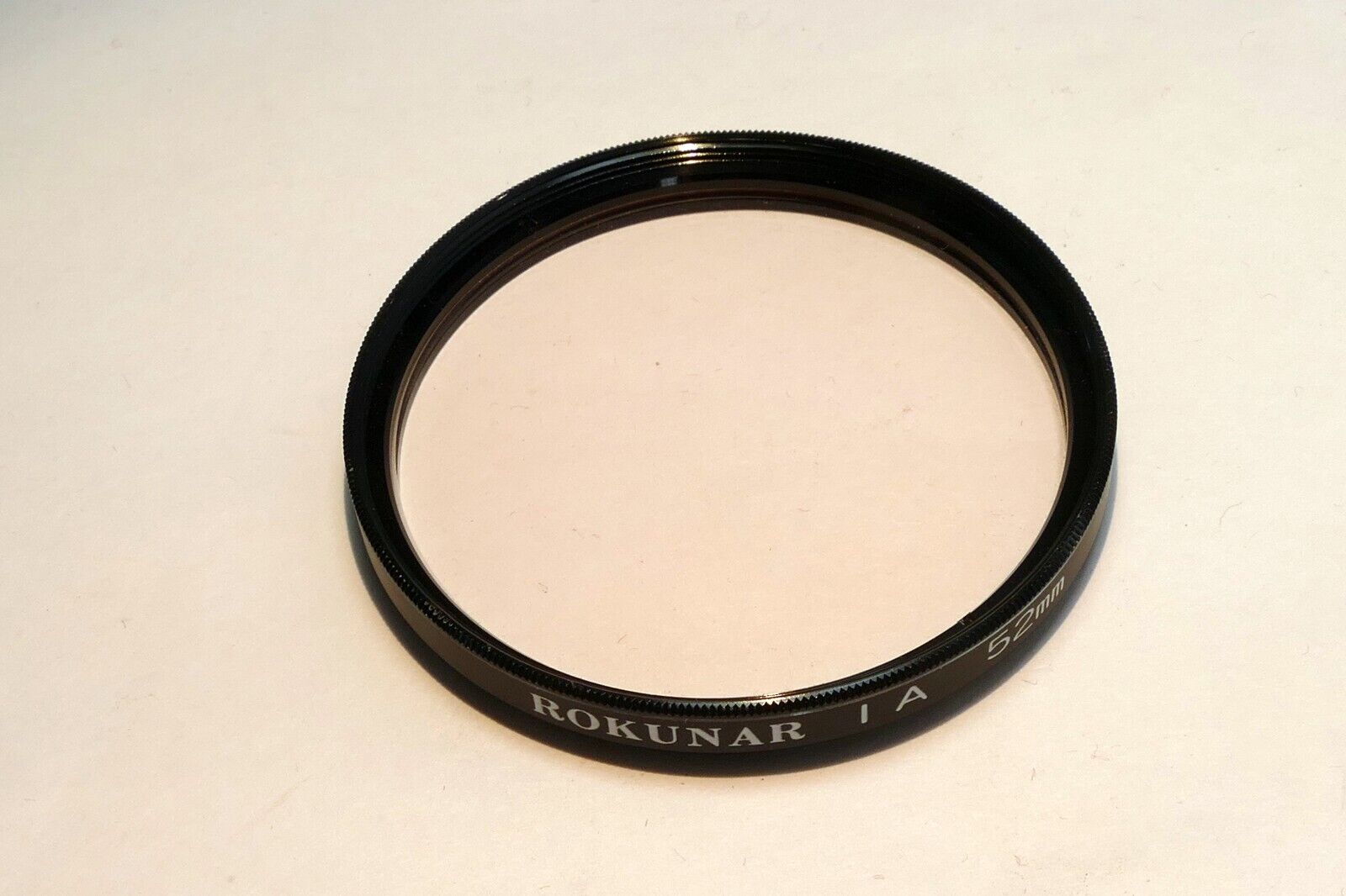 Rokunar 52mm Filter 1A Skylight lens threaded made in Japan