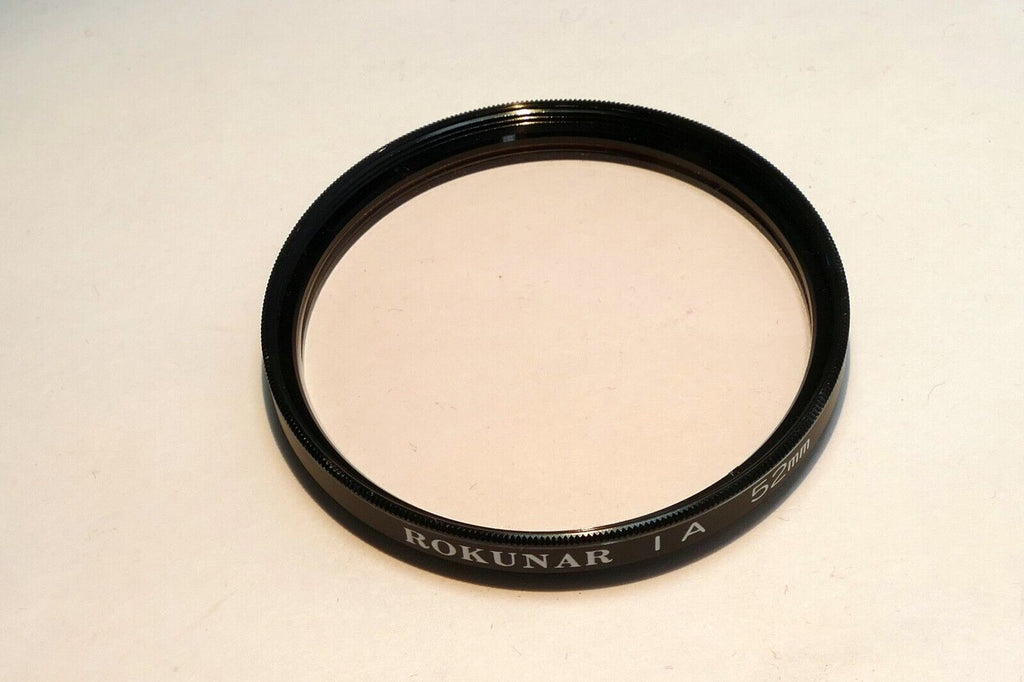 Rokunar 52mm Filter 1A Skylight lens threaded made in Japan