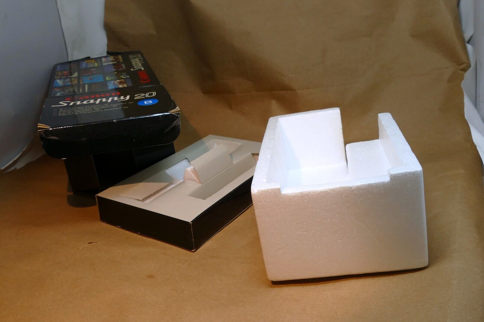 Canon Snappy-20  Empty Box (only ) for camera vintage with foam inserts